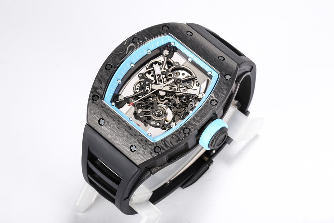 ĐỒNG HỒ RICHARD MILLE RM055 TOURBILLON REPLICA 11 CARBON NTPT BBR FACTORY 45MM ĐỒNG HỒ RICHARD MILLE RM055 TOURBILLON REPLICA 11 CARBON NTPT BBR FACTORY 45MM