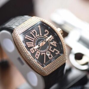 FRANCK MULLER VANGUARD V45 SC DT REPLCA WATCHES RHINESTONE HOURS ROSE GOLD CASE ABF FACTORY 44MM 2 25855fb67239da0 10