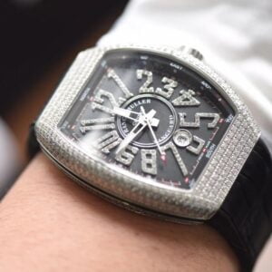 FRANCK MULLER V45 SC DT COPIES WATCHES BLACK DIAL RHINESTONE CASE ABF FACTORY 44MM 4 25855fb67239da0 26
