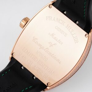 FRANCK MULLER V45 CRAZY HOURS REPLICA WATCH ROSE GOLD CASE RHINESTONE ABF FACTORY 44MM 7 50deee99939ac4f 132