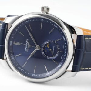 ĐỒNG HỒ LONGINES MASTER L2.909.4.92.0 MOON PHASE REPLICA 11 MÀU XANH APS 42MM 4 c7dfda3cddea0e6