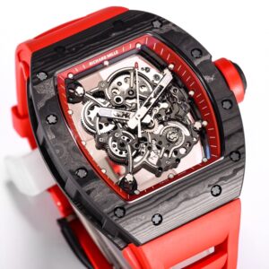 ĐỒNG HỒ RICHARD MILLE RM055 TOURBILLON REPLICA 11 FULL CARBON MÀU ĐỎ 45MM 3 e16ec891ffbbf1c