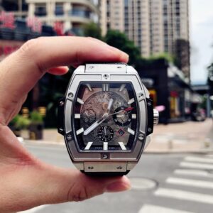 HUBLOT SPIRIT OF BIG BANG SUPER FAKE 11 WATCH SWISS HB FACTORY 45MM 2 ĐỒNG HỒ HUBLOT BIG BANG UNICO SANG BLEU II TITANIUM REPLICA CAO CẤP HB FACTORY 45MM