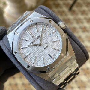ĐỒNG HỒ AUDEMARS PIGUET ROYAL OAK REPLICA 11 AP 15400ST MẶT TRẮNG APS V3 41MM 1 159123719cd32ca 1024x1024 1