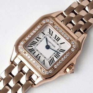 CARTIER PANTHÈRE DE CARTIER WJPN0009 IMITATION WATCHES ROSE GOLD PLATE RHINESTONE BV FACTORY 22X30MM 1 199f370928160e2 118