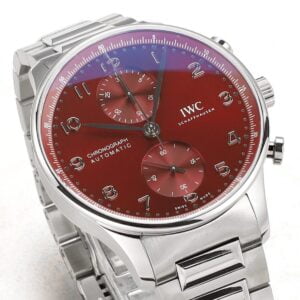 ĐỒNG HỒ IWC SCHAFFHAUSEN PORTUGIESER IW371616 REPLICA 11 MẶT MÀU ĐỎ V6S 40MM 1 1b97690f60a0bd5