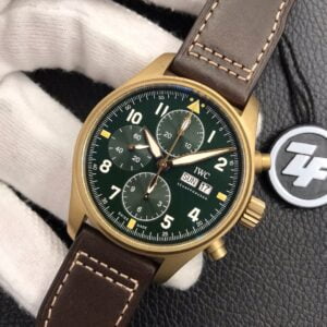 ĐỒNG HỒ IWC PILOT’S IW377721CHRONOGRAPH REPLICA 11 NAM MẶT XANH ZF FACTORY 41MM 1 ĐỒNG HỒ IWC PILOT’S IW377721CHRONOGRAPH REPLICA 11 NAM MẶT XANH ZF FACTORY 41MM