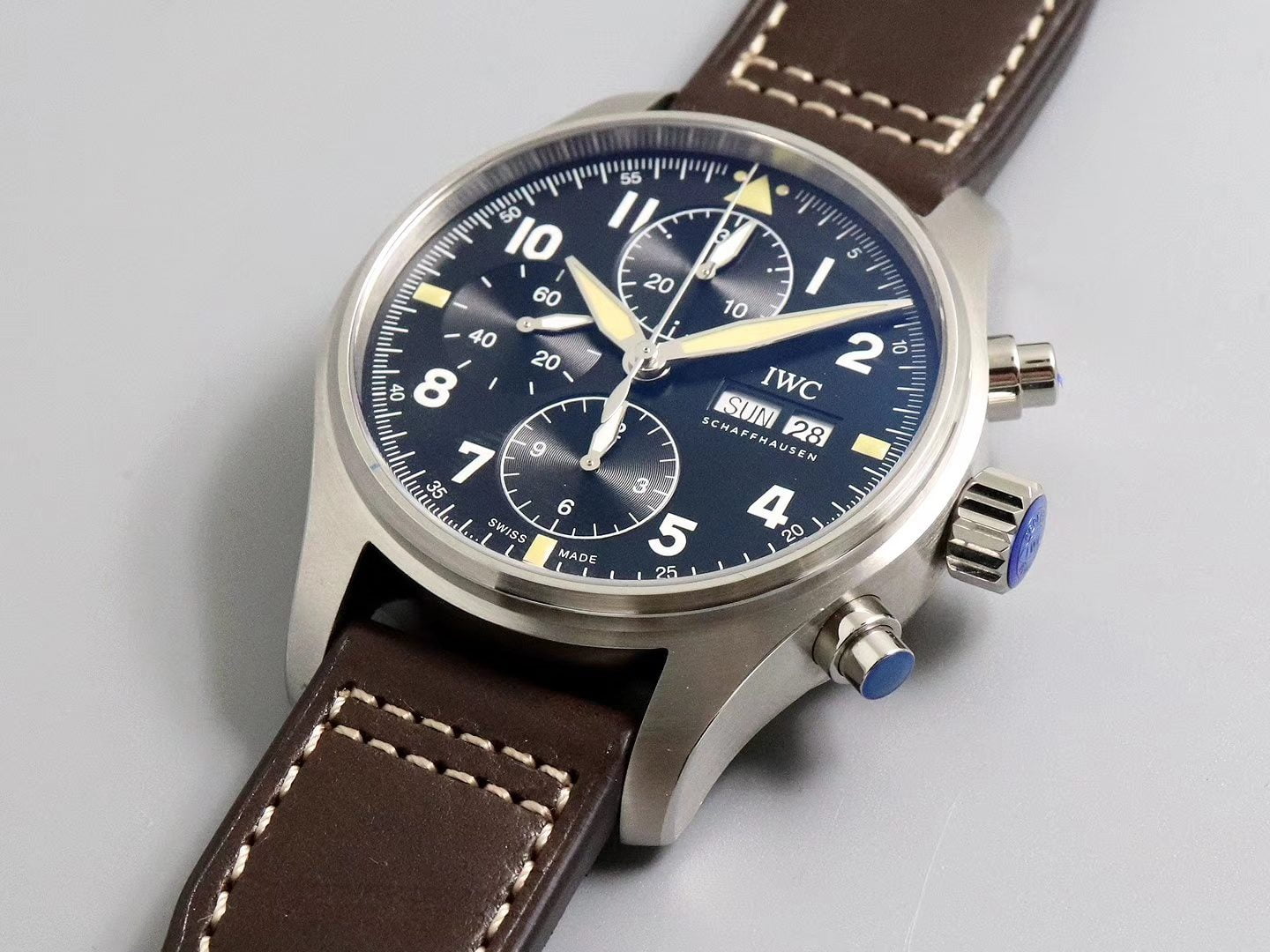 ĐỒNG HỒ IWC PILOT’S IW387903 CHRONOGRAPH SPITFIRE REPLICA 11 ZF FACTORY 41MM ĐỒNG HỒ IWC PILOT’S IW387903 CHRONOGRAPH SPITFIRE REPLICA 11 ZF FACTORY 41MM