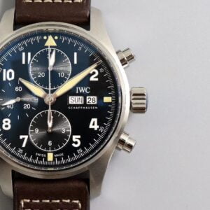 ĐỒNG HỒ IWC PILOT’S IW387903 CHRONOGRAPH SPITFIRE REPLICA 11 ZF FACTORY 41MM 3 ĐỒNG HỒ IWC PILOT’S IW387903 CHRONOGRAPH SPITFIRE REPLICA 11 ZF FACTORY 41MM
