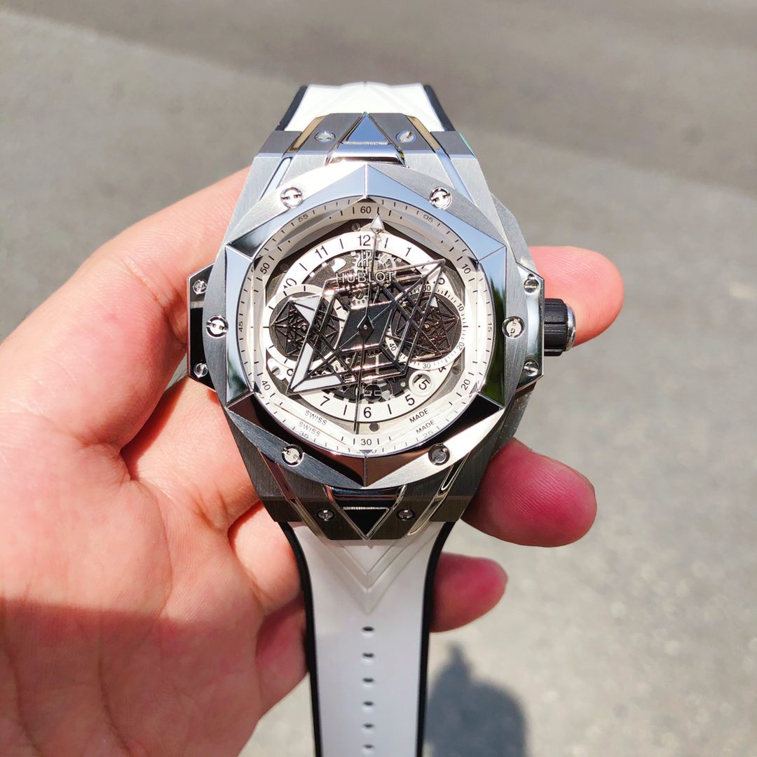ĐỒNG HỒ HUBLOT BIG BANG UNICO SANG BLEU II TITANIUM REPLICA CAO CẤP HB FACTORY 45MM ĐỒNG HỒ HUBLOT BIG BANG UNICO SANG BLEU II TITANIUM REPLICA CAO CẤP HB FACTORY 45MM