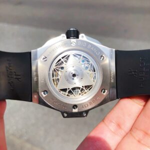 HUBLOT BIG BANG SANG BLEU II TITANIUM DIAMONDS REPLICA 11 HB FACTORY 45MM WATCH 4 ĐỒNG HỒ HUBLOT BIG BANG UNICO SANG BLEU II TITANIUM DIAMONDS REPLICA 11 HB FACTORY 45MM