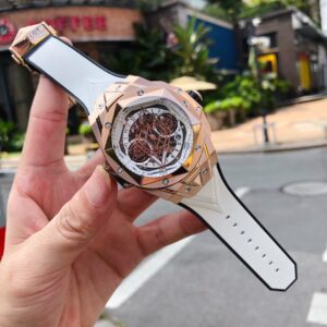 HUBLOT BIG BANG UNICO SANG BLEU II KING GOLD FAKE 11 SWISS WATCH HB 45MM 1 ĐỒNG HỒ HUBLOT BIG BANG UNICO SANG BLEU II KING GOLD REPLICA 11 THỤY SỸ 45MM