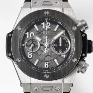 ĐỒNG HỒ HUBLOT BIG BANG UNICO TITANIUM REPLICA 11 DÂY CAO SU MÀU ĐEN ZF 44MM 3 ĐỒNG HỒ HUBLOT BIG BANG UNICO TITANIUM REPLICA 11 DÂY CAO SU MÀU ĐEN ZF 44MM