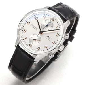 ĐỒNG HỒ IWC SCHAFFHAUSEN PORTUGIESER REPLICA 11 NAM DÂY DA MÀU ĐEN V6S 40MM 1 ĐỒNG HỒ IWC SCHAFFHAUSEN PORTUGIESER REPLICA 11 NAM DÂY DA MÀU ĐEN V6S 40MM