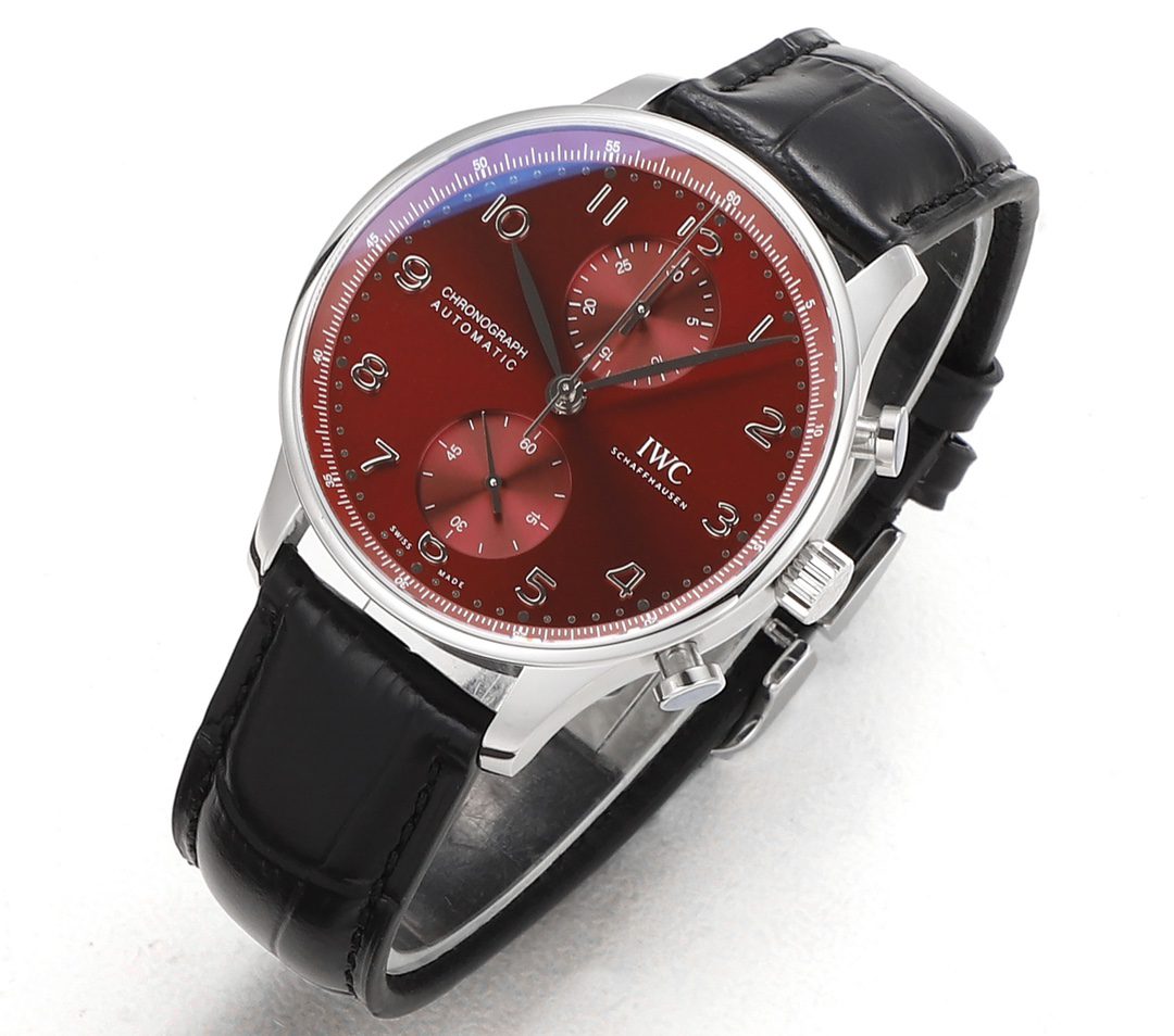 ĐỒNG HỒ IWC SCHAFFHAUSEN PORTUGIESER CHRONOGRAPH IW371616 REPLICA 11 DÂY DA V6S 40MM ĐỒNG HỒ IWC SCHAFFHAUSEN PORTUGIESER CHRONOGRAPH IW371616 REPLICA 11 DÂY DA V6S 40MM