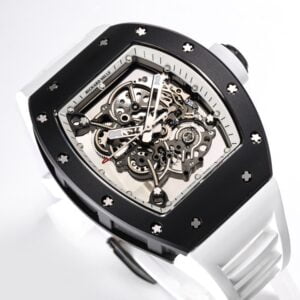 ĐỒNG HỒ RICHARD MILLE RM055 TOURBILLON CERAMIC REPLICA 11 DÂY CAO SU TRẮNG BBR 45MM 1 3fd0b1afb32438e