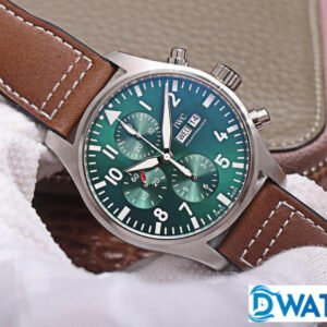 ĐỒNG HỒ IWC PILOT’S IW377726 CHRONOGRAPH REPLICA 11 MẶT XANH LÁ CÂY ZF FACTORY 41MM 1 ĐỒNG HỒ IWC PILOT’S IW377726 CHRONOGRAPH REPLICA 11 MẶT XANH LÁ CÂY ZF FACTORY 41MM