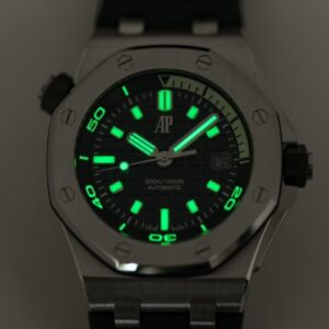 ĐỒNG HỒ AUDEMARS PIGUET ROYAL OAK OFFSHOE 15720ST REPLICA 11 MÀU XANH IP FACTORY 42MM 4 5da881105d3f7c6 1024x683 1