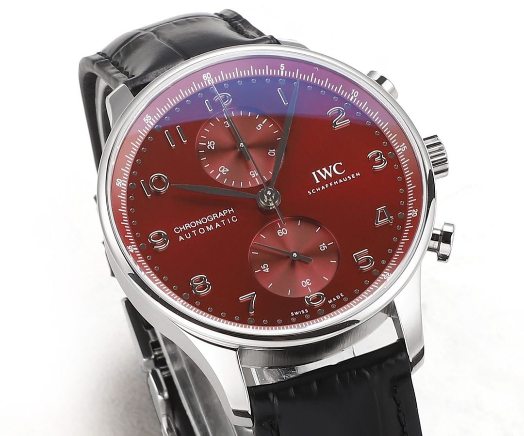 ĐỒNG HỒ IWC SCHAFFHAUSEN PORTUGIESER CHRONOGRAPH IW371616 REPLICA 11 DÂY DA V6S 40MM ĐỒNG HỒ IWC SCHAFFHAUSEN PORTUGIESER CHRONOGRAPH IW371616 REPLICA 11 DÂY DA V6S 40MM