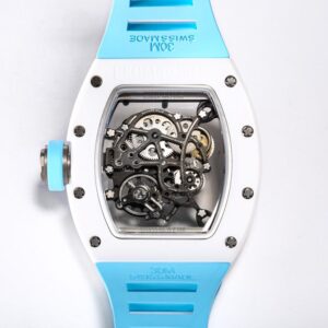 ĐỒNG HỒ RICHARD MILLE RM055 TOURBILLON CERAMIC TRẮNG REPLICA 11 THỤY SỸ BBR FACTORY 45MM 7 66127e79c31d5f1