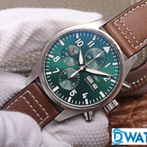 ĐỒNG HỒ IWC PILOT’S IW377726 CHRONOGRAPH REPLICA 11 MẶT XANH LÁ CÂY ZF FACTORY 41MM 2 ĐỒNG HỒ IWC PILOT’S IW377726 CHRONOGRAPH REPLICA 11 MẶT XANH LÁ CÂY ZF FACTORY 41MM