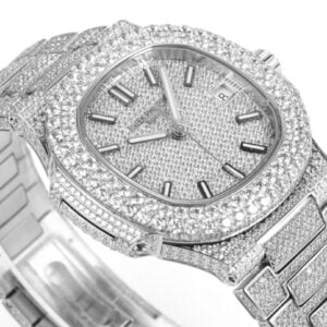 PATEK PHILIPPE NAUTILUS 5719/10G COPIES WATCHES RHINESTONE FULL GEM MS FACTORY 40MM 3 82f58721748404f 1024x809 1