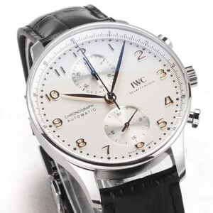 ĐỒNG HỒ IWC SCHAFFHAUSEN PORTUGIESER REPLICA 11 NAM DÂY DA MÀU ĐEN V6S 40MM 2 ĐỒNG HỒ IWC SCHAFFHAUSEN PORTUGIESER REPLICA 11 NAM DÂY DA MÀU ĐEN V6S 40MM