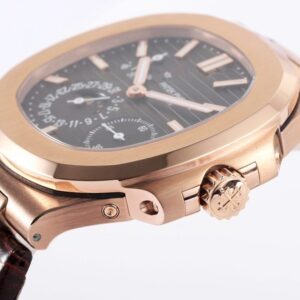 PATEK PHILIPPE NAUTILUS 5712R ROSE GOLD CASE LEATHER STRAP COPIES WATHCES ZF FACTORY 40MM 6 b1faff6b349c597 1024x683 1