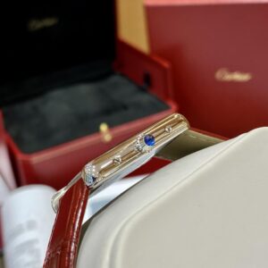 ĐỒNG HỒ CARTIER TANK MUST DE CARTIER REPLICA 11 NỮ MÀU ĐỎ DR FACTORY 25x34MM 4 b20f31f9b1841e7 70