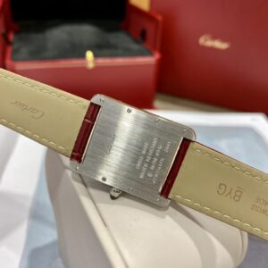 ĐỒNG HỒ CARTIER TANK MUST DE CARTIER REPLICA 11 NỮ MÀU ĐỎ DR FACTORY 25x34MM 5 b20f31f9b1841e7 71