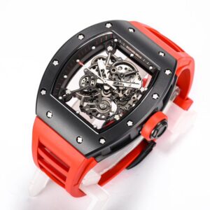 ĐỒNG HỒ RICHARD MILLE RM055 TOURBILLON CERAMIC REPLICA 11 MÀU ĐỎ BBR FACTORY 45MM 1 b2990382651630e