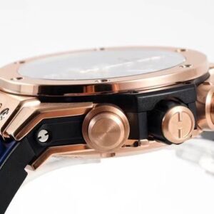 HUBLOT BIG BANG UNICO KING GOLD GOOD IMITATION WATCHES ROSE GOLD PLATE BLUE DIAL ZF FACTORY 44MM 6 ĐỒNG HỒ HUBLOT BIG BANG UNICO KING GOLD REP 11 DÂY CAO SU MÀU XANH ZF 44MM