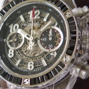 ĐỒNG HỒ HUBLOT BIG BANG 411.JX.1170.RX "TRONG SUỐT" REPLICA 11 THỤY SỸ 45MM 2 ĐỒNG HỒ HUBLOT BIG BANG 411.JX.1170.RX
