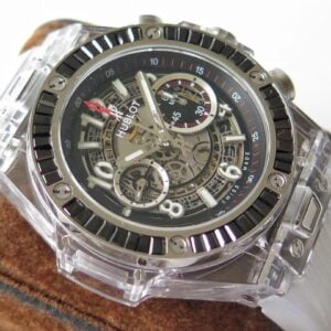 ĐỒNG HỒ HUBLOT BIG BANG 411.JX.1170.RX "TRONG SUỐT" REPLICA 11 THỤY SỸ 45MM 3 ĐỒNG HỒ HUBLOT BIG BANG 411.JX.1170.RX