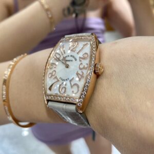 ĐỒNG HỒ THẠCH ANH DÂY DA CÁ SẤU NỮ FRANCK MULLER CINTRÉE CURVEX 2852 43MM 2 1382cf67125e937 149