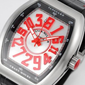 FRANCK MULLER V45 CRAZY HOURS LUXURY REPLICA WATCH RED HOURS STAINLESS STEEL ABF FACTORY 44MM 3 50deee99939ac4f 12