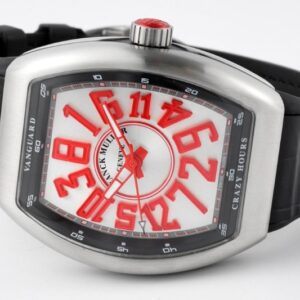 FRANCK MULLER V45 CRAZY HOURS LUXURY REPLICA WATCH RED HOURS STAINLESS STEEL ABF FACTORY 44MM 4 50deee99939ac4f 13
