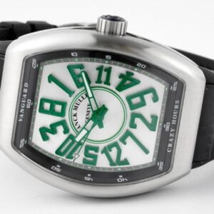 FRANCK MULLER V45 CRAZY HOURS BEST COPIES WATCH GREEN HOUR STAINLESS STEEL ABF FACTORY 44MM 5 50deee99939ac4f 32