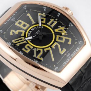 FRANCK MULLER VANGUARD CRAZY HOURS COPIES WATCH ROSE GOLD CASE ABF FACTORY 44MM 1 50deee99939ac4f 37