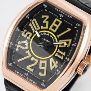 FRANCK MULLER VANGUARD CRAZY HOURS COPIES WATCH ROSE GOLD CASE ABF FACTORY 44MM 5 50deee99939ac4f 41