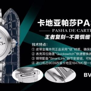 ĐỒNG HỒ DÂY THÉP CARTIER PASHA PASHA WSPA0013 REPLICA 11 FACTORY 35MM 10 77ebbbc0d8d64a2 48
