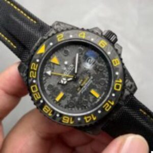 ĐỒNG HỒ ROLEX DIW SUBMARINER FULL CARBON MÀU VÀNG VS FACTORY 40MM 8 VS厂【DIW改装款】Rolex劳力士格林尼治型II系列碳纤维表壳腕表 1