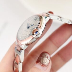 ĐỒNG HỒ NỮ CARTIER BLUE BALL SERIES W3BB0006 DÂY THÉP REPLICA 33MM 9 d1b9c95265586e1 5