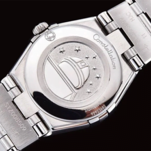 ĐỒNG HỒ NỮ OMEGA CONSTELLATION MẶT TRẮNG DÂY THÉP REPLICA CAO CẤP 25MM 4 dong ho nu omega constellation mat trang day thep replica 25mm 5