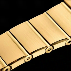 ĐỒNG HỒ NỮ OMEGA CONSTELLATION MẶT TRẮNG DÂY VÀNG REPLICA 25MM 3 dong ho nu omega constellation mat trang day vang replica 25mm 4