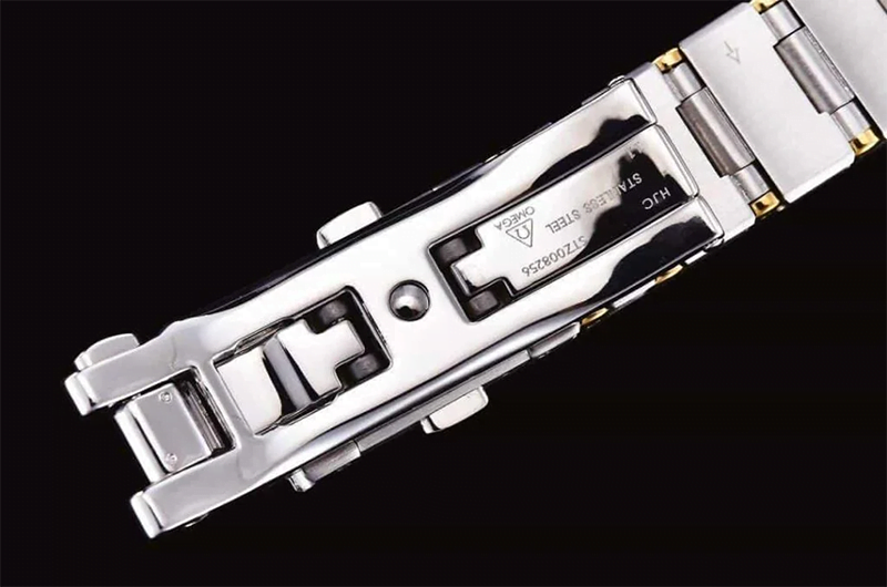 dong-ho-nu-omega-constellation-mat-xanh-day-trang-replica-25mm-7 dong ho nu omega constellation mat xanh day trang replica 25mm 7