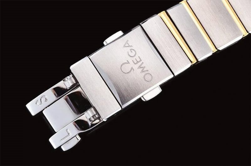 dong-ho-nu-omega-constellation-mat-xanh-day-trang-replica-25mm-8 dong ho nu omega constellation mat xanh day trang replica 25mm 8