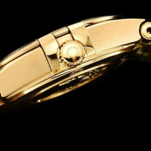 ĐỒNG HỒ NỮ OMEGA CONSTELLATION MẶT XANH DÂY VÀNG REPLICA 25MM 1 dong ho nu omega constellation mat xanh day vang replica 25mm 3