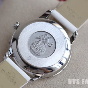 ĐỒNG HỒ NỮ OMEGA DE VILLE DÂY DA BÒ REPLICA 32.7MM 7 dong ho nu omega de ville day da bo replica 32 7mm 6