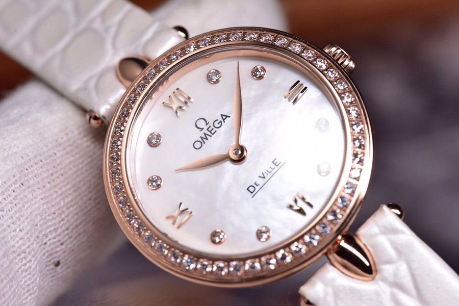 dong-ho-nu-omega-de-ville-day-da-bo-y-trang-replica-274mm-2 dong ho nu omega de ville day da bo y trang replica 274mm 2